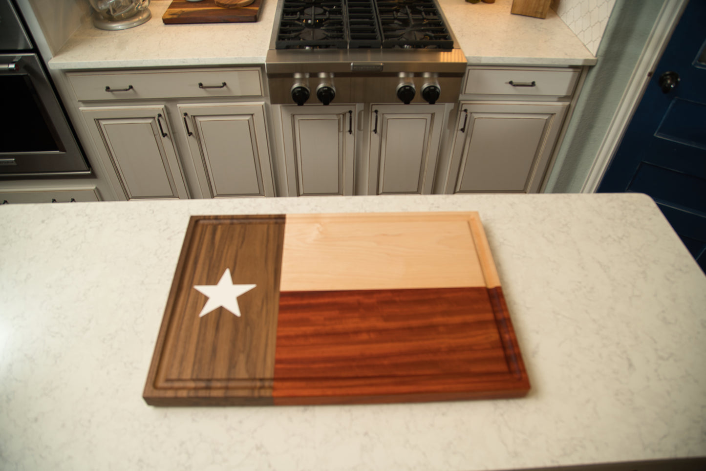 Texas Flag Brisket Board